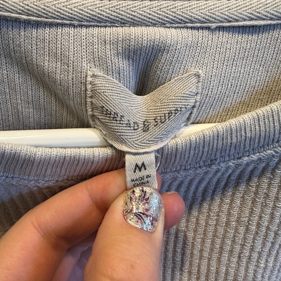 Thread & Supply Ribbed Crewneck - Picture 2 of 2